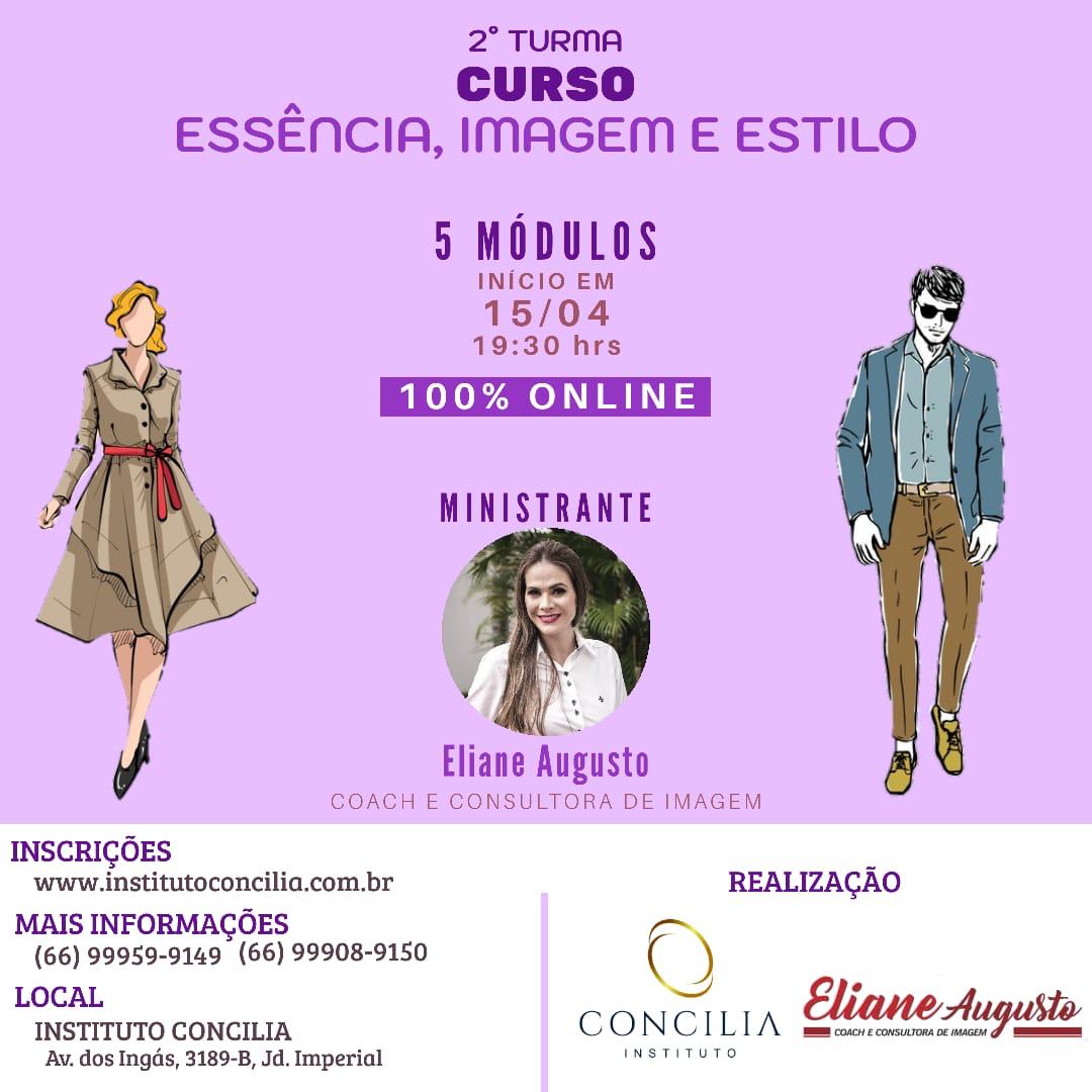 CURSO - ESSÊNCIA, IMAGEM E ESTILO - ONLINE!